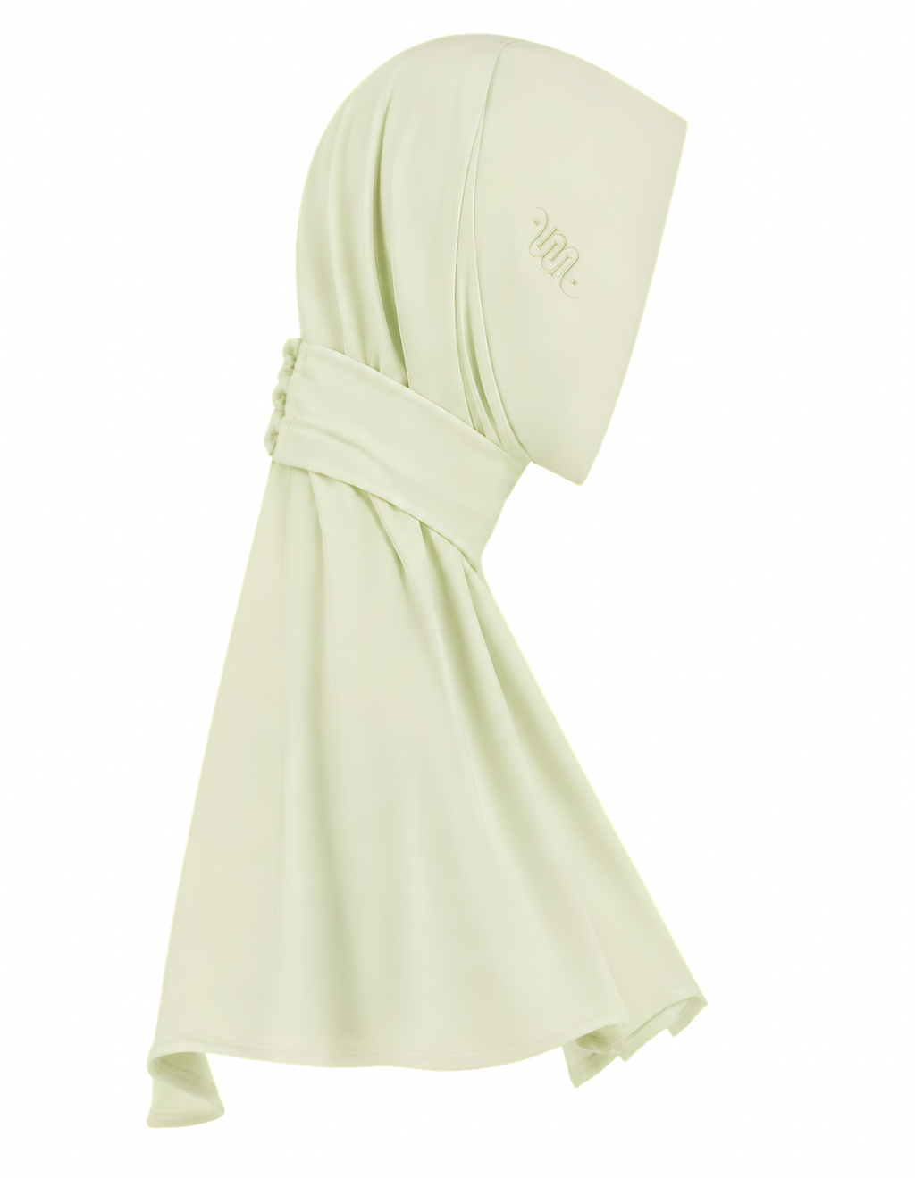 SLIP-ON HIJAB 'MATCHA CLOUD'