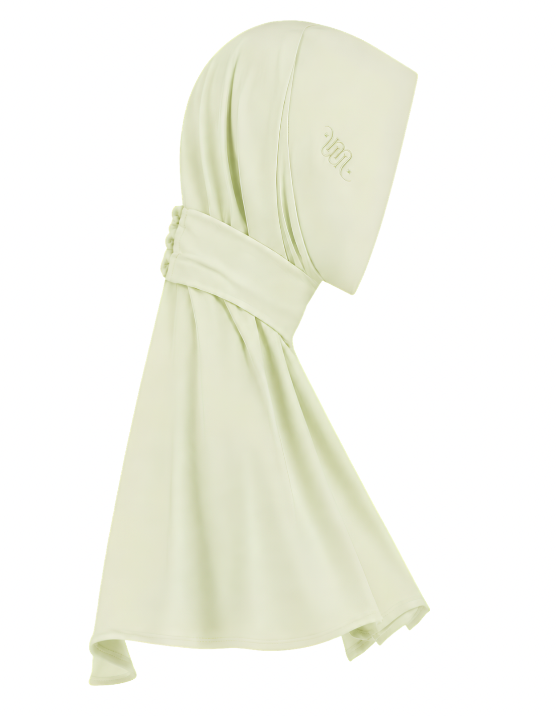 SLIP-ON HIJAB 'MATCHA CLOUD'