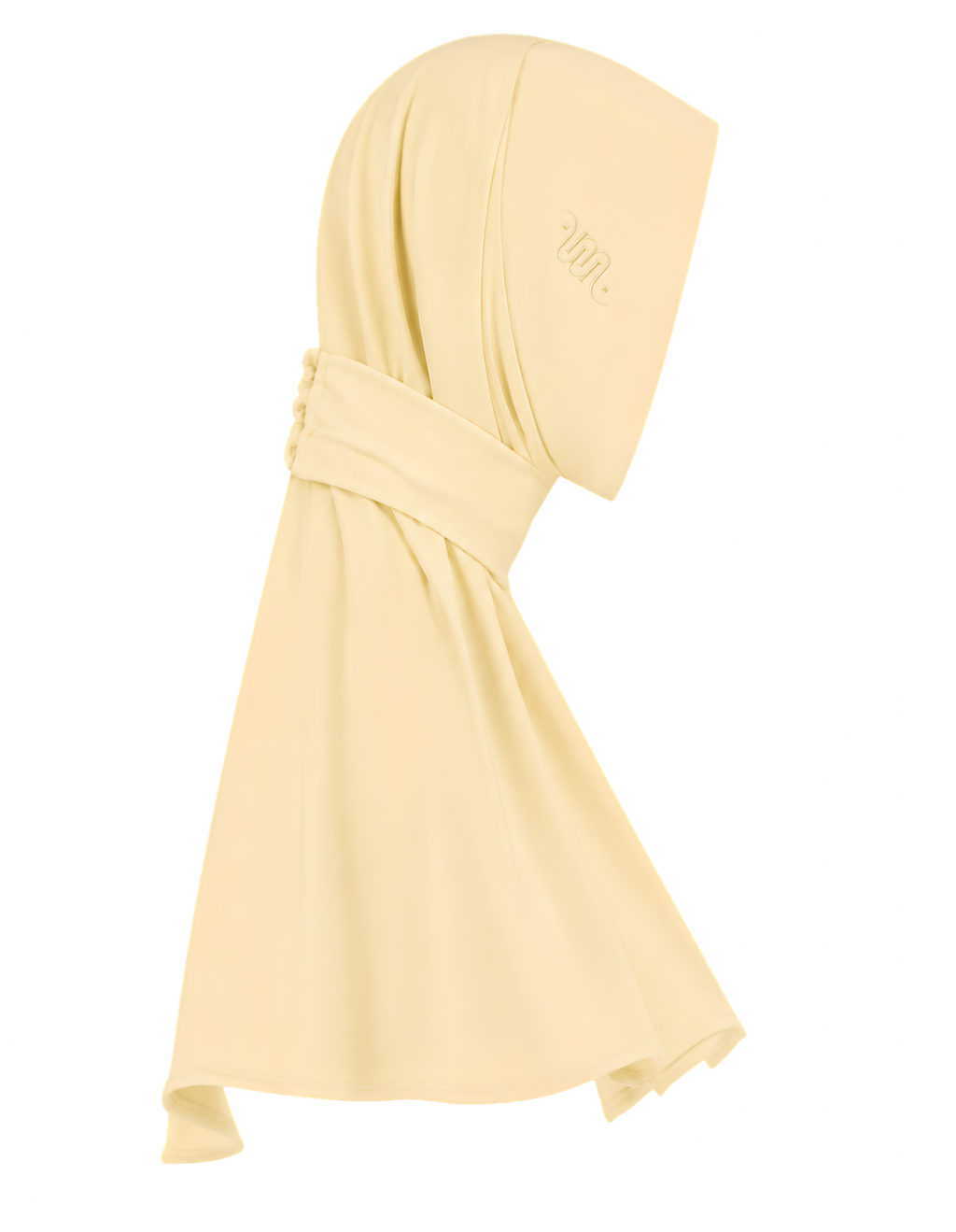 SLIP-ON HIJAB 'LEMON MERINGUE'