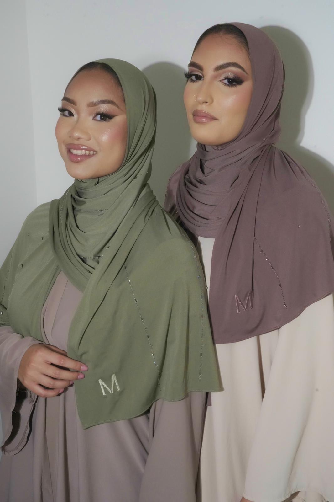 MATCHA SPARKLE HIJAB