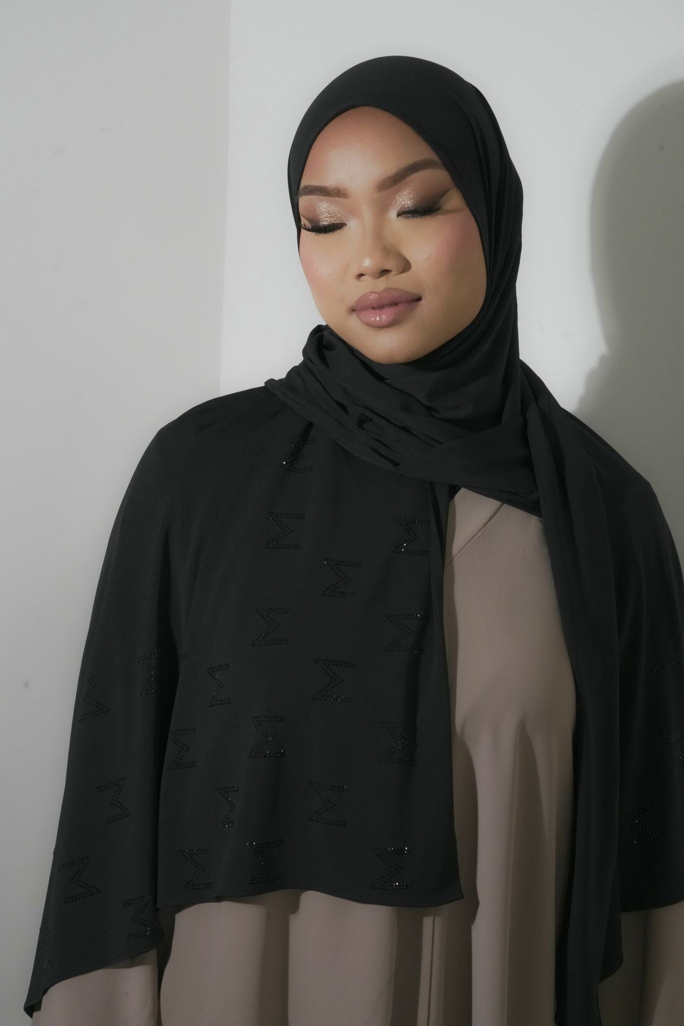 BLACK MEEHA HIJAB