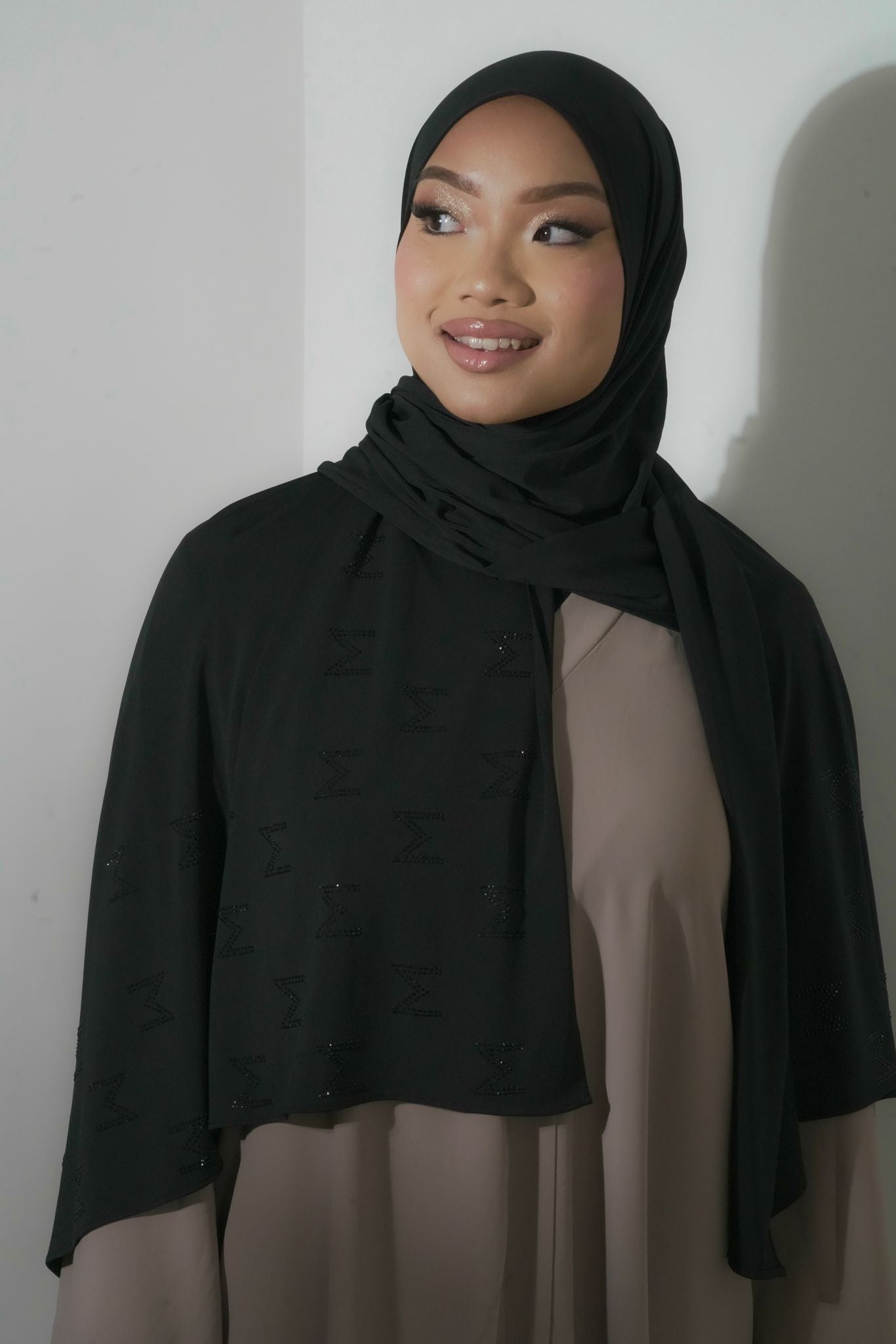 BLACK MEEHA HIJAB