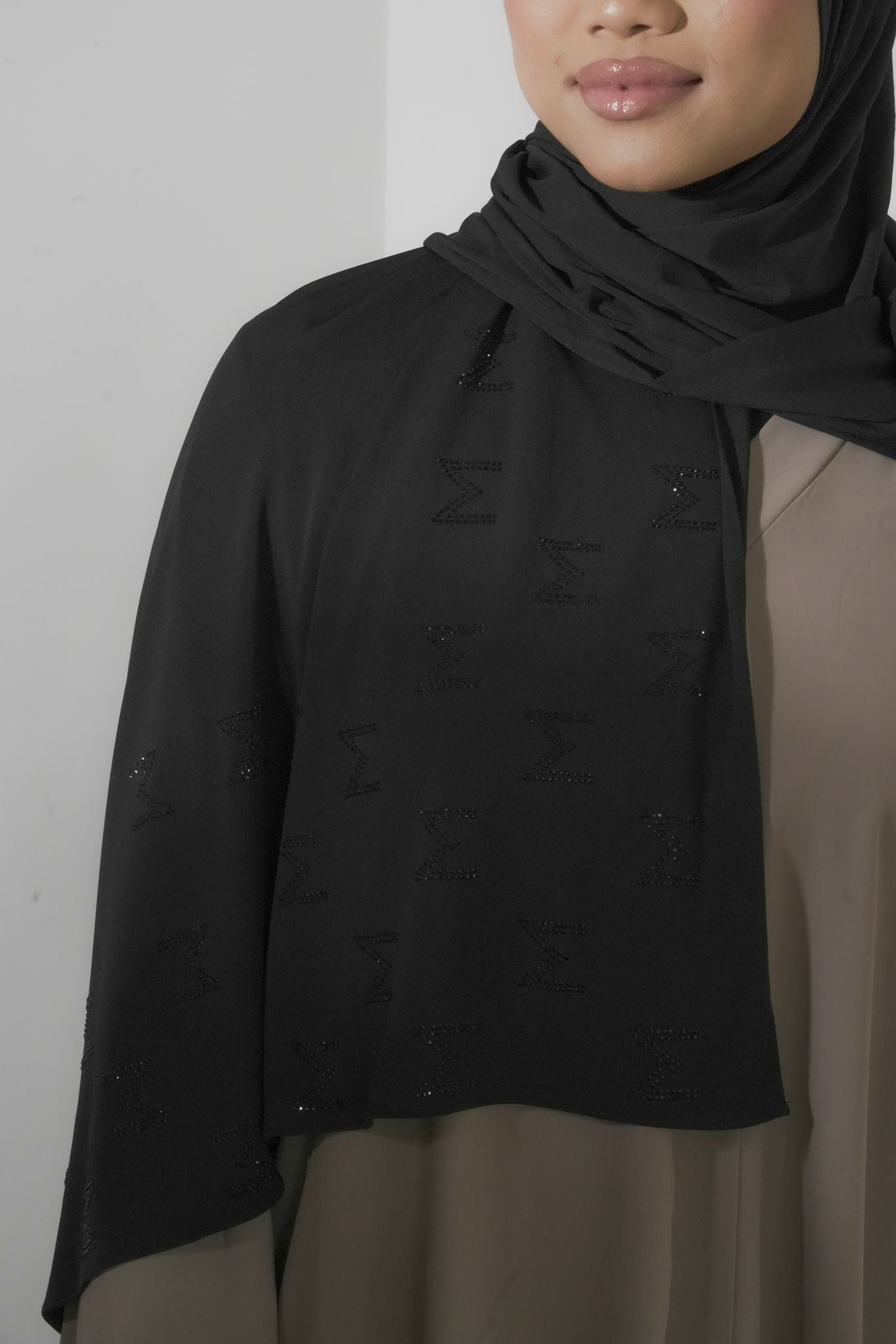 BLACK MEEHA HIJAB