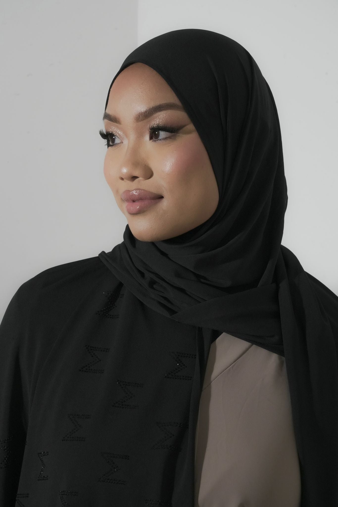 BLACK MEEHA HIJAB