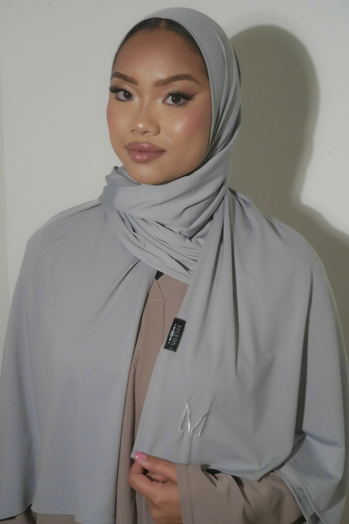 LIGHT GREY PREMIUM JERSEY HIJAB