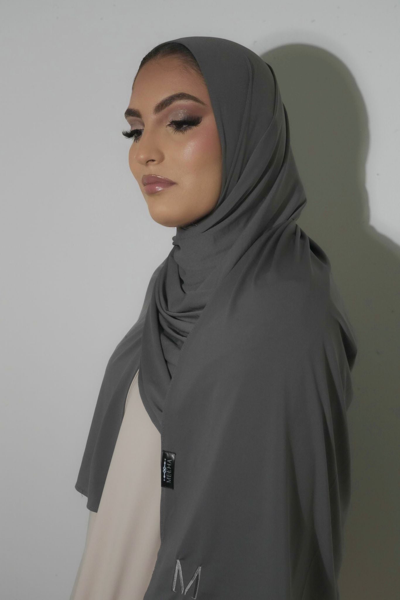 ANTHRACIT PREMIUM JERSEY HIJAB