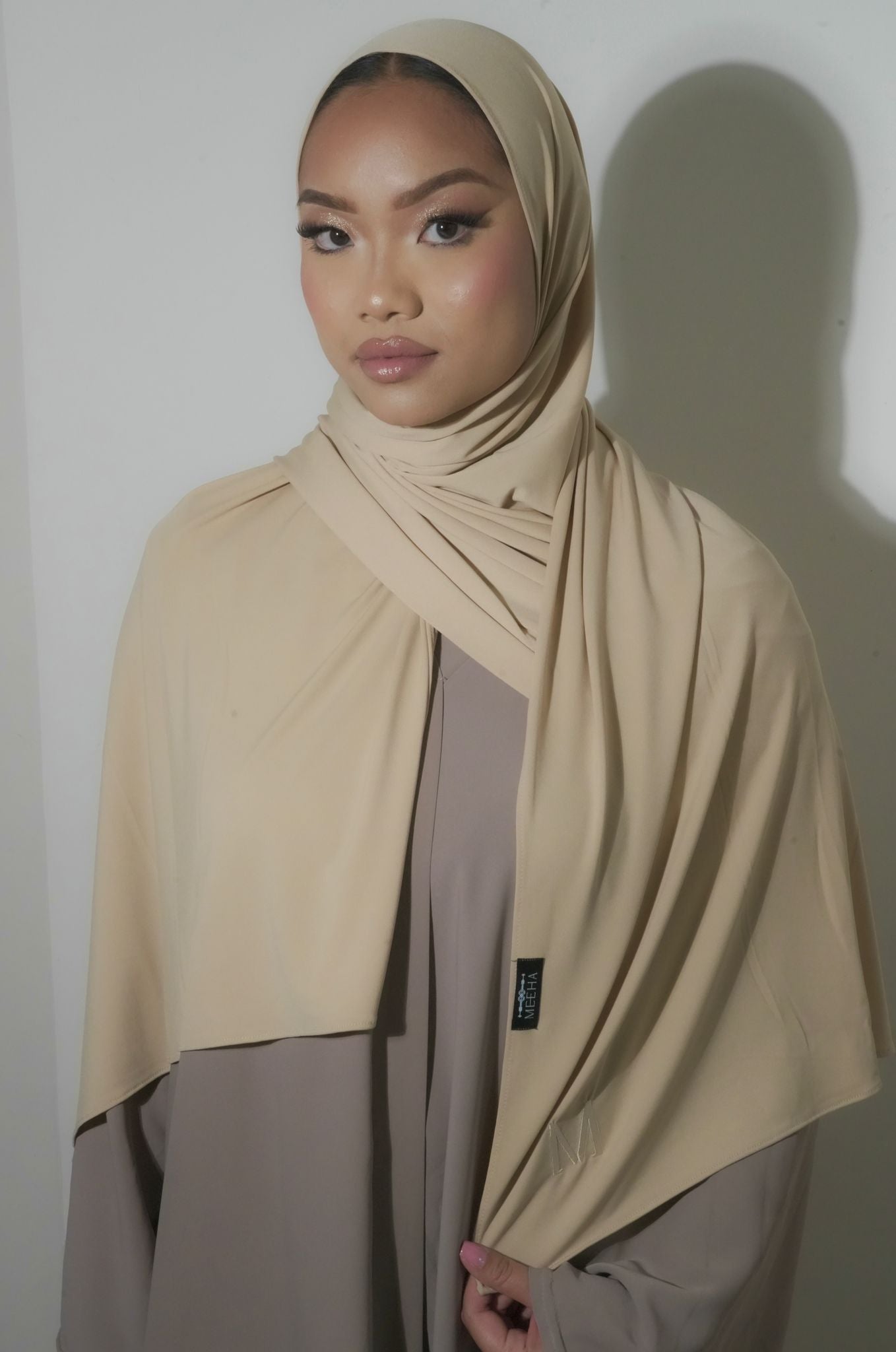 CREAM PREMIUM JERSEY HIJAB