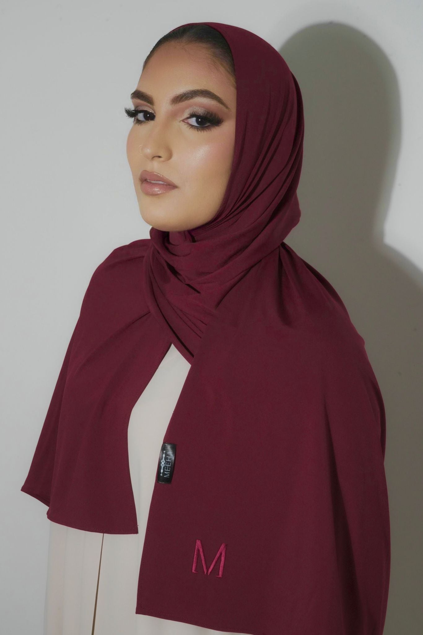 BURGUNDY PREMIUM JERSEY HIJAB