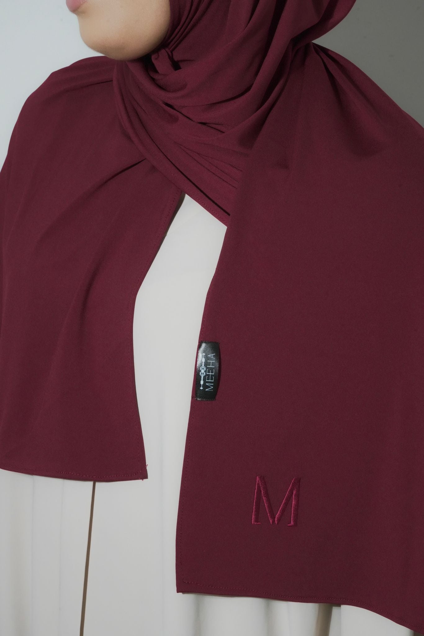 BURGUNDY PREMIUM JERSEY HIJAB